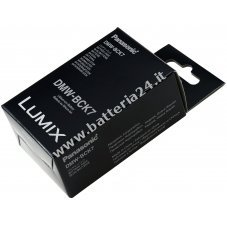 Panasonic Batteria adatta alla macchina fotografica Lumix serie DMC FS35 / Batteria tipo DMW BCK7E