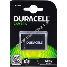 Duracell Batteria per Sony Cyber shot DSC RX100 1090mAh