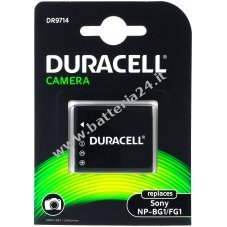 batteria Duracell per fotocamera digitale Sony Cyber shot DSC W30