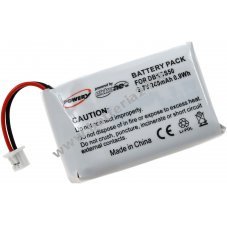 Batteria per Plantronics Headset modello 65358 01