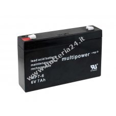 Powery Batteria ricaricabile di ricambio per USV APC Smart UPS SC 450   1U Rackmount/Tower