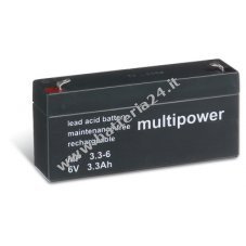 Batteria al piombo Powery (multipower) MP3,3 6