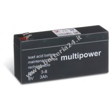Batteria al piombo Powery (multipower) MP3 8