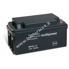 Batteria al piombo Powery (multipower) MPL65 12I Vds