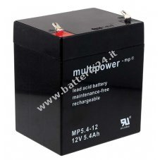 Batteria al piombo Powery (multipower) MP5,4 12