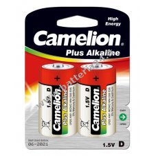Pila Camelion Plus Alkaline LR20 confezione da 2
