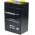 batteria di ricambio Powery  per Smoby Diamec Sportsman 400 6V 5Ah (sostituisce anche il 4,5Ah 4Ah)