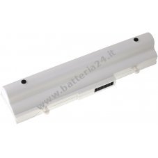 batteria per Asus 1001PX Serie colore bianco 6600mAh