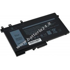 Batteria standard per laptop Dell Latitude 5280, 5480, 5580