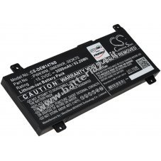 Batteria compatibile con Dell Tipo 063K70