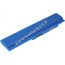 Batteria per Samsung N310 / tipo AA PL0TC6B 6600mAh Blau