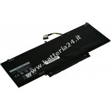 Batteria adatta per Laptop Dell XPS 11 9P33, XPS 11 P16T, tipo DGGGT a.o.