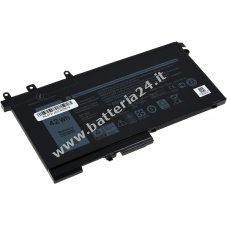 Batteria adatta per Laptop Dell Latitudine E5480, Latitudine E5280, Tipo 45N3J a.o.