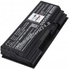 Batteria adatta per il computer portatile Clevo NH70 NH70 SE Medion MD64300 Tipo NH50BAT 4