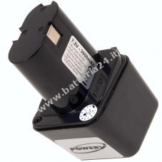 Batteria per Bosch Trapano avvitatore GSR 7,2VE NiMH a bulbo