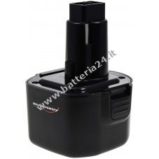 Batteria per Black & Decker trapano avvitatore ad angolo HP9096 NiMH