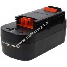 Batteria per Black & Decker Trapano avvitatore a percussione HP188F2 NiMH