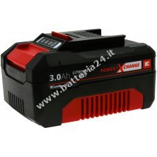 Batteria Einhell Power X Change Li ion 18V 3,0Ah 45.113.41 per tutti i dispositivi Power X Change Originale