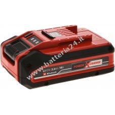 Einhell Tool Battery 18V 3,0Ah Li Ion PXC Plus uso universale per tutti gli utensili Power X Change