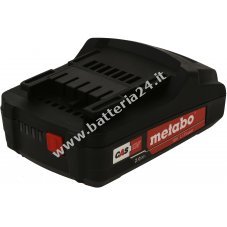 Batteria per utensile Metabo BS 18 LTX/ Tipo 6 .25468 2000mAh originale