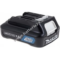Batteria per utensile Makita tipo BL1015 1500mAh originale