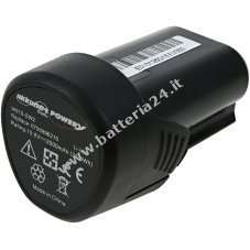 Batteria adatta all'utensile Wrth S10 A Power, tipo 0700996210