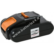 Batteria adatta alla falciatrice robotica Worx Landroid L1000, Landroid L1500 2019, tipo WA3601 a.o.