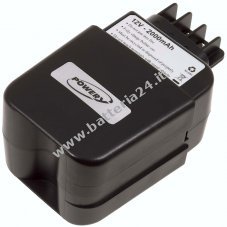 Batteria per metabo lampada portatile HL A 15 (Contatti piatti)