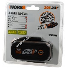 Batteria WORX per sega da potatura a batteria WG329E.9