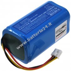 Batteria adatta al robot aspirapolvere EZIclean Aqua connect X550 X650 X600 tipo INR18650 4S1P