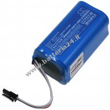 Batteria adatta per il robot aspirapolvere Proscenic Cocoa Smart 780T 790T Summer P3 tipo VR1717
