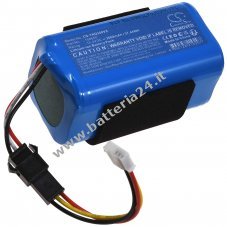 Batteria per l'aspirapolvere robot Tesla RoboStar iQ400 iQ400 Plus