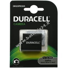 Batteria Duracell adatta per Action Cam GoPro Hero 5 / GoPro Hero 6