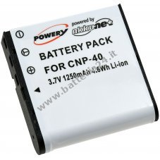 Batteria per videocamera HP modello CANP 40