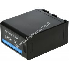 Batteria adatta alla videocamera professionale Canon EOS C200 / EOS C300 Mark II / Tipo BP A60 e altri