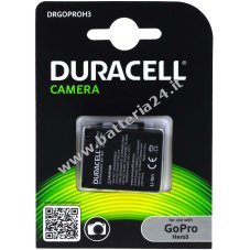 Duracell Batteria per GoPro Hero 3 / tipo AHDBT 201