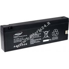 Batteria Powery al gel di piombo per Panasonic Tipo LC S2012A