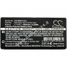 Batteria per telefono cordless NEC PS3D / PS111 / Dterm / tipo 0231005