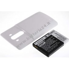 Batteria per LG G3 colore bianco 6000mAh