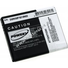 Batteria alta potenza per Smartphone Samsung Dart