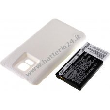 Batteria per Samsung GT I9600 colore bianco 5600mAh