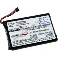 Batteria per la navigazione GP S Garmin nvi 2495 LMT / 2595 LMT / 2585TV / 2545 LMT / Tipo 361 00035 03 u.a.