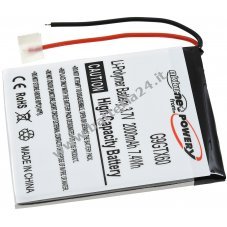 Batteria adatta per GPS Navigazione NavGear GTX 60, RSX 60, Tipo A505068G a.o.