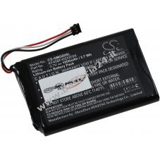 Batteria adatta per GPS, navigazione Garmin Approach G6, tipo KF40BF45D0D9X