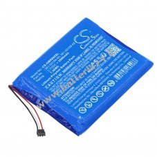 Batteria adatta alla navigazione GPS Garmin dezl OTR800 OTR800 MT S Tipo 361 00109 05