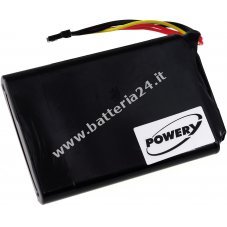 Batteria per GPS navigatore TomTom 4FL50