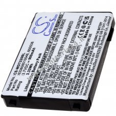 Batteria adatta al lettore di codici a barre Unitech HT630, tipo 633808510046