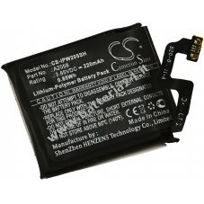 Batteria adatta per SmartWatch Apple iWatch 4 (40mm), A2007, A1977, Tipo A2058 a.o.