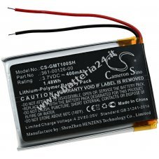 Batteria adatta per Smartwatch Garmin Fenix 6X, Tactix Delta, Tipo 361 00126 00 a.o.