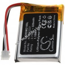 Batteria per Rode compatibile con Rode tipo 0442 0053 01